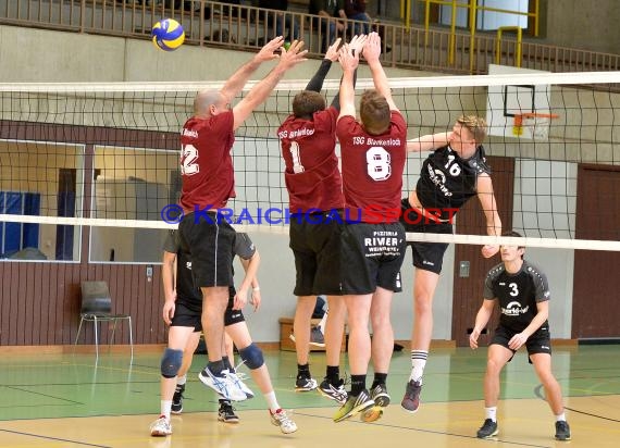 Volleyball Herren Verbandsliga SG Sinsheim/Waibstadt/Helmstadt vs TSG Blankenloch 3 (© Siegfried Lörz)